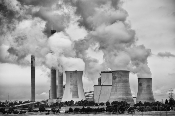 Yallourn Coal Fired Power Plant in Victoria, Australia