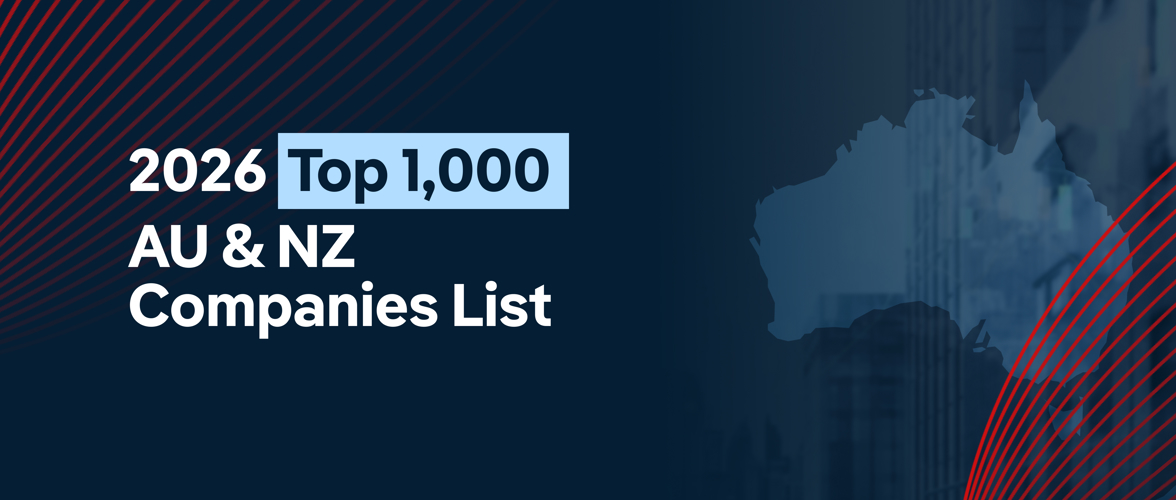 2026 Top 1,000 AU & NZ Companies List